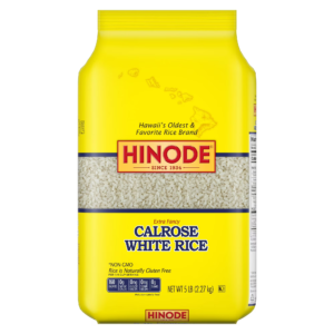 Hinode Extra Fancy Calrose White Rice, 5 lb Bag