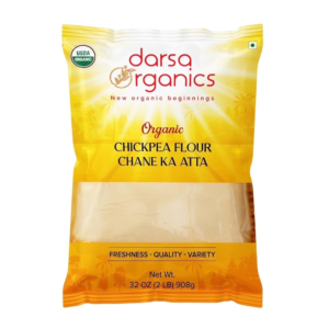 Darsa Organics Chickpea Flour 2 lb | Chane Ka Atta