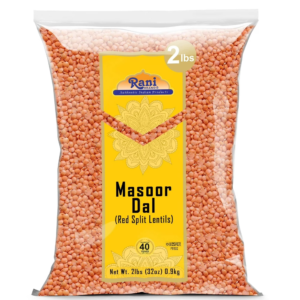 Rani Masoor Dal (Indian Red Lentils) Split Gram, 32oz (2lbs) 907g ~ All Natural